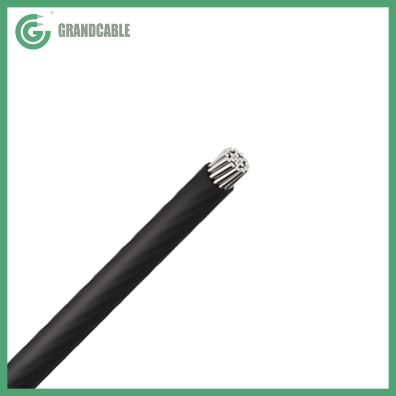 Cable aislado con PVC Wasp de AAC de 100 mm2 para red de distribución de 11 kV